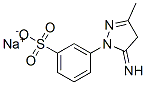 sodium m-(4,5-dihydro-5-imino-3-methyl-1H-pyrazol-1-yl)benzenesulphonate CAS#: 83949-49-9