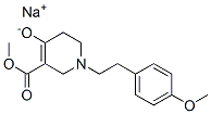 sodium methyl 1,2,5,6-tetrahydro-1-[2-(4-methoxyphenyl)ethyl]-4-oxidonicotinate CAS#: 84946-11-2