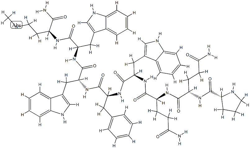 substance P (4-11), Pro(4)-Trp(7,9,10)- CAS#: 83334-92-3