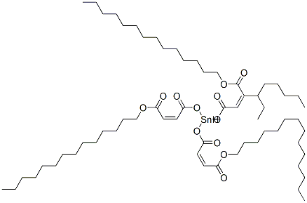 tetradecyl (Z,Z,Z)-6-[[1,4-dioxo-4-(tetradecyloxy)but-2-enyl]oxy]-6-octyl-4,8,11-trioxo-5,7,12-trioxa-6-stannahexacosa-2,9-dienoate CAS#: 84029-73-2