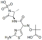 trans-2-[[[1-(2-aminothiazol-4-yl)-2-[(2-methyl-4-oxo-1-sulphoazetidin-3-yl)amino]-2-oxoethylidene]amino]oxy]-2-methylpropionic acid CAS#: 85506-30-5
