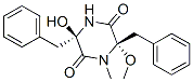 trans-3-Hydroxy-6-methoxy-1-methyl-3,6-bis(phenylmethyl)-2,5-piperazinedione CAS#: 87291-18-7
