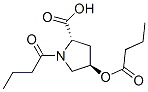 trans-4-(1-oxobutoxy)-1-(1-oxobutyl)-L-proline CAS#: 85482-85-5