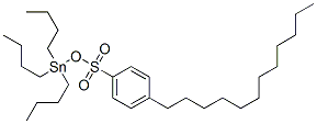 tributyl[[(p-dodecylphenyl)sulphonyl]oxy]stannane CAS#: 85938-51-8