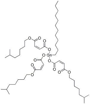 triisooctyl 4,4',4''-[(dodecylstannylidyne)tris(oxy)]tris[4-oxoisocrotonate] CAS#: 84029-62-9