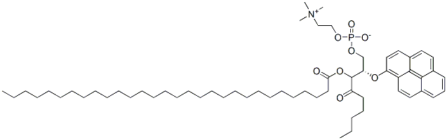 trimethyl-[2-[oxido-(4-oxo-2-pyren-1-yloxy-3-triacontanoyloxy-nonoxy)p hosphoryl]oxyethyl]azanium CAS#: 88555-56-0