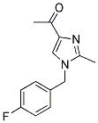 1-[1-(4-FLUOROBENZYL)-2-METHYL-1H-IMIDAZOL-4-YL]-1-ETHANONE CAS#: 860785-14-4