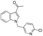1-(1-[(6-CHLORO-3-PYRIDINYL)METHYL]-1H-INDOL-3-YL)-1-ETHANONE CAS#: 886361-82-6