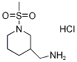 1-[1-(methylsulfonyl)-3-piperidinyl]methanamine(SALTDATA: HCl) CAS#: 869371-29-9