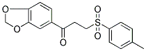 1-(1,3-BENZODIOXOL-5-YL)-3-[(4-METHYLPHENYL)SULFONYL]-1-PROPANONE CAS#: 868256-05-7