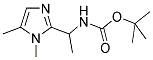 1-(1,5-DIMETHYL-1H-IMIDAZOL-2YL)ETHANAMINE N-BOC PROTECTED CAS#: 887344-32-3