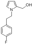 (1-[2-(4-FLUORO-PHENYL)-ETHYL]-1H-PYRROL-2-YL)-METHANOL CAS#: 885275-19-4