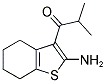1-(2-AMINO-4,5,6,7-TETRAHYDRO-BENZO[B]THIOPHEN)-2-METHYL-PROPAN-1-ONE CAS#: 832113-97-0