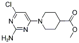 1-(2-AMINO-6-CHLORO-PYRIMIDIN-4-YL)-PIPERIDINE-4-CARBOXYLIC ACID METHYL ESTER CAS#: 866050-01-3