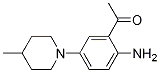 1-[2-Amino-5-(4-methylpiperidin-1-yl)phenyl]-1-ethanone CAS#: 886361-39-3