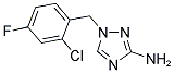 1-(2-CHLORO-4-FLUORO-BENZYL)-1H-[1,2,4]TRIAZOL-3-YLAMINE CAS#: 832741-20-5