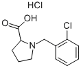 1-(2-CHLORO-BENZYL)-PYRROLIDINE-2-CARBOXYLIC ACID HYDROCHLORIDE CAS#: 884659-54-5