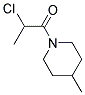 1-(2-CHLOROPROPANOYL)-4-METHYLPIPERIDINE CAS#: 885459-76-7