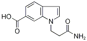 1-(2-CarbaMoylethyl)indole-6-carboxylic acid, 97% CAS#: 885266-81-9