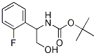 [1-(2-Fluoro-phenyl)-2-hydroxy-ethyl]-carbaMic acid tert-butyl ester CAS#: 847686-72-0
