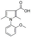 1-(2-METHOXY-PHENYL)-2,5-DIMETHYL-1H-PYRROLE-3-CARBOXYLIC ACID CAS#: 844860-72-6