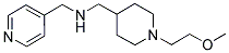([1-(2-METHOXYETHYL)PIPERIDIN-4-YL]METHYL)-(PYRIDIN-4-YLMETHYL)AMINE CAS#: 883541-14-8