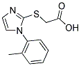[[1-(2-METHYLPHENYL)-1H-IMIDAZOL-2-YL]THIO]ACETIC ACID CAS#: 851468-02-5