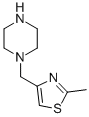 1-[(2-METHYLTHIAZOL-4-YL)METHYL]PIPERAZINE CAS#: 880361-73-9