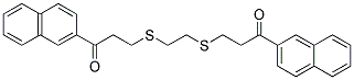 1-(2-NAPHTHYL)-3-[(2-([3-(2-NAPHTHYL)-3-OXOPROPYL]SULFANYL)ETHYL)SULFANYL]-1-PROPANONE CAS#: 882748-95-0
