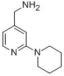 1-(2-PIPERIDIN-1-YLPYRIDIN-4-YL)METHYLAMINE 97%4-AMINOMETHYL-2-PIPERIDIN-1-YLPYRIDINE CAS#: 876316-37-9