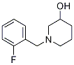 1-(2-fluorobenzyl)piperidin-3-ol CAS#: 864388-88-5