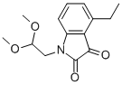 1-(2,2-DIMETHOXY-ETHYL)-4-ETHYL-1H-INDOLE-2,3-DIONE CAS#: 864685-11-0