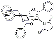 1-[2,3,4,6-Tetrakis-O-(phenylMethyl)-D-glucopyranosyl]-2,5-pyrrolidinedione CAS#: 870472-23-4