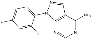 1-(2,4-dimethylphenyl)-1H-pyrazolo[3,4-d]pyrimidin-4-amine CAS#: 852313-96-3