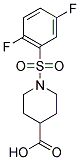 1-[(2,5-DIFLUOROPHENYL)SULFONYL]PIPERIDINE-4-CARBOXYLIC ACID CAS#: 847759-02-8