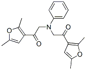 1-(2,5-DIMETHYL-FURAN-3-YL)-2-([2-(2,5-DIMETHYL-FURAN-3-YL)-2-OXO-ETHYL]-PHENYL-AMINO)-ETHANONE CAS#: 863892-51-7