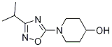 1-[3-(1-Methylethyl)-1,2,4-oxadiazol-5-yl]-4-piperidinol CAS#: 832714-37-1