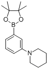 1-[3-(4,4,5,5-TETRAMETHYL-1,3,2-DIOXABOROLAN-2-YL)PHENYL]PIPERIDINE CAS#: 852227-97-5