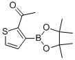 1-[3-(4,4,5,5-TETRAMETHYL-[1,3,2]DIOXABOROLAN-2-YL)-THIOPHEN-2-YL]-ETHANONE CAS#: 864754-06-3