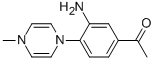 1-[3-AMINO-4-(4-METHYL-4H-PYRAZIN-1-YL)-PHENYL]-ETHANONE CAS#: 887595-34-8