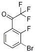 1-(3-Bromo-2-fluorophenyl)-2,2,2-trifluoroethan-1-one CAS#: 871353-32-1