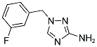 1-(3-FLUORO-BENZYL)-1H-[1,2,4]TRIAZOL-3-YLAMINE CAS#: 832740-71-3