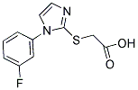 [[1-(3-FLUOROPHENYL)-1H-IMIDAZOL-2-YL]THIO]ACETIC ACID CAS#: 851879-33-9