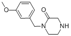 1-(3-METHOXYBENZYL)PIPERAZIN-2-ONE CAS#: 893747-81-4