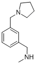 1-{3-[(METHYLAMINO)METHYL]BENZYL}PYRROLIDINE 90+%N-METHYL-3-(PYRROLIDIN-1-YLMETHYL)BENZYLAMINE CAS#: 884507-46-4