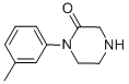 1-(3-METHYLPHENYL)PIPERAZIN-2-ONE CAS#: 893748-27-1