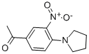 1-(3-NITRO-4-PYRROLIDIN-1-YL-PHENYL)-ETHANONE CAS#: 887595-31-5