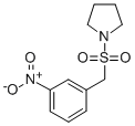 1-(3-NITRO-PHENYLMETHANESULFONYL)-PYRROLIDINE CAS#: 864685-23-4