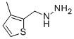 1-[(3-methylthiophen-2-yl)methyl]hydrazine CAS#: 887592-33-8