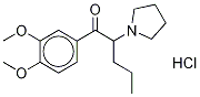 1-(3,4-DiMethoxyphenyl)-2-(1-pyrrolidinyl)-1-pentanone Hydrochloride CAS#: 850351-99-4